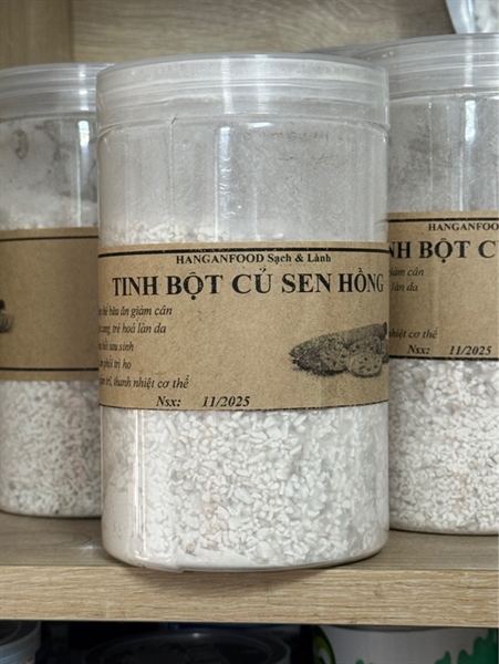 Tinh củ sen Hồng 500gr