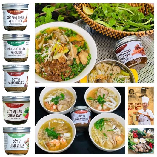 Cốt Phở chay vị Riêu chua 270gr