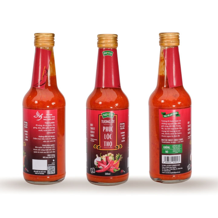 Tương ớt Phúc Lộc Thọ CAY DỊU SPICO 300ml