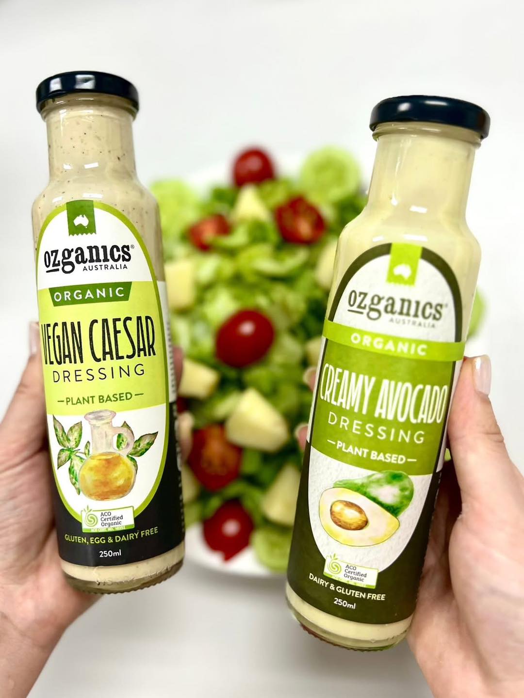 Nước xốt salad hữu cơ Caesar Ozganics 250ml ( Chai)