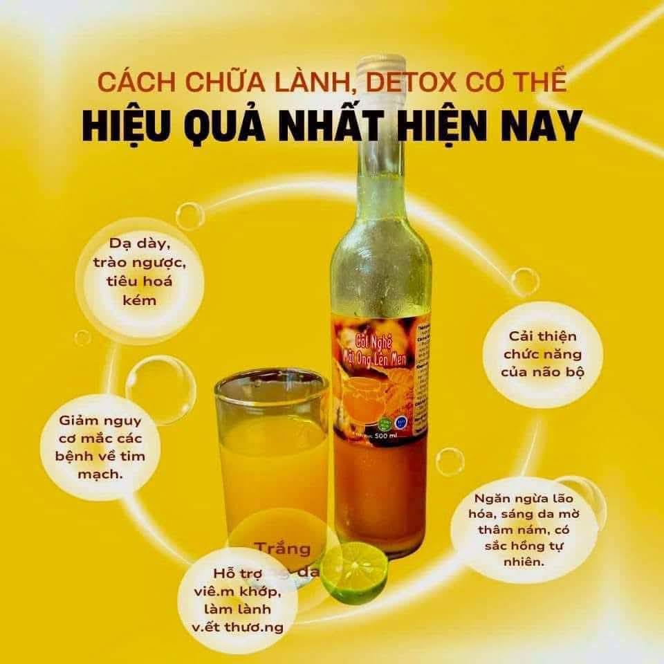 CỐT Nghệ Mật ong lên men