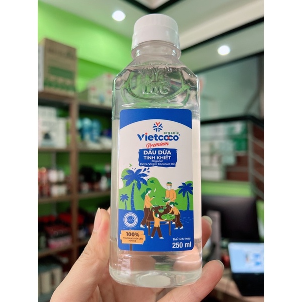 Dầu dừa tinh khiết organic 250ml
