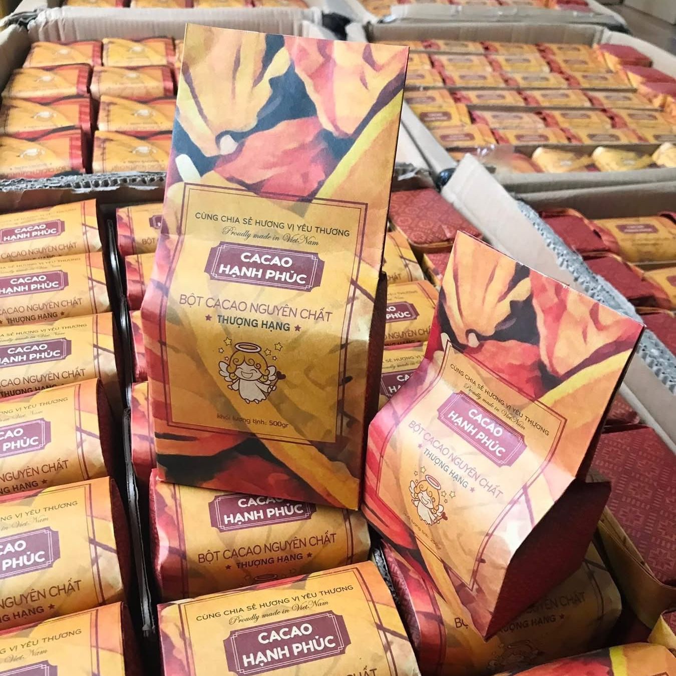 Cacao Hạnh Phúc 250gr ( Túi)