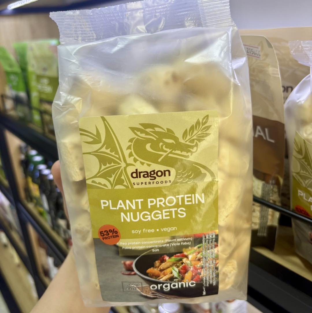Thịt Gà Nuggest chay hữu cơ Dargon Superfood 150gr