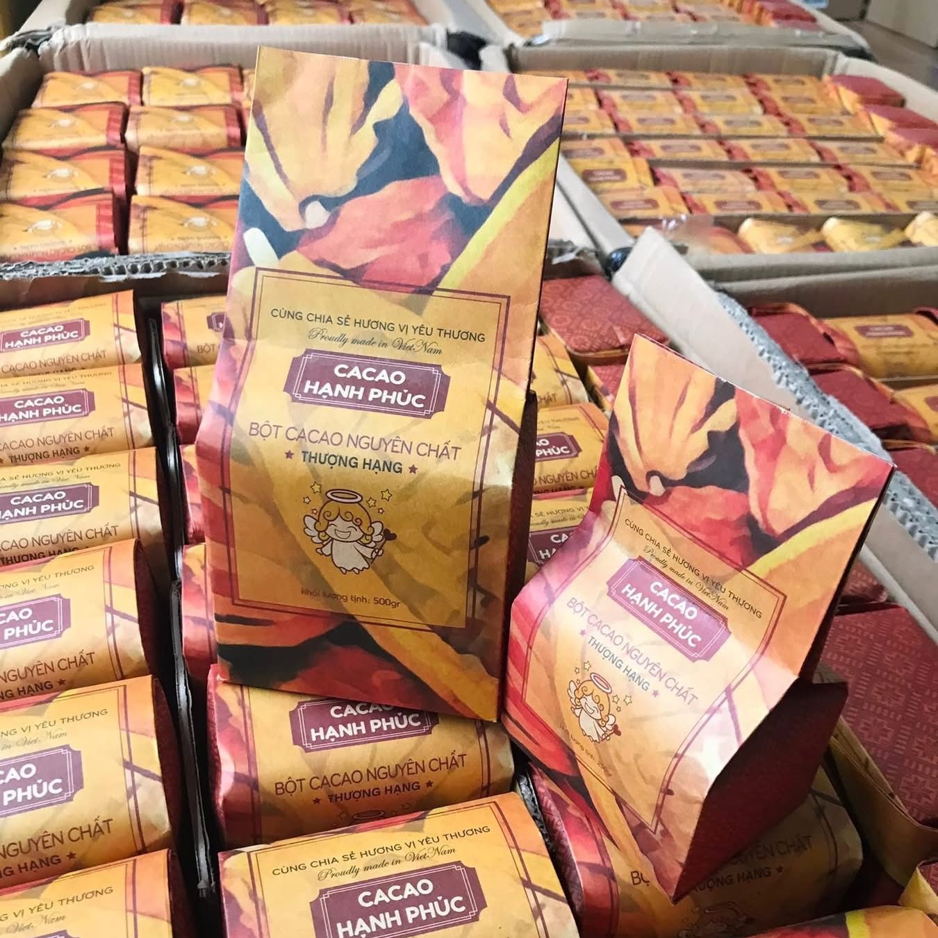 Cacao Hạnh Phúc 500gr ( Túi)