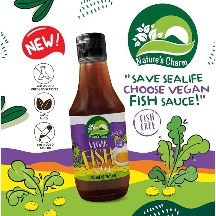 Nước Mắm CHAY Vegan 200ml ( Chai)