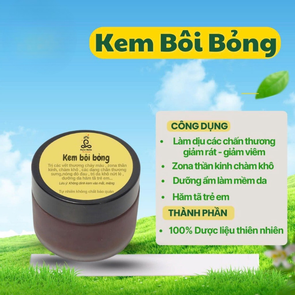 KEM BÔI BỎNG 10ml