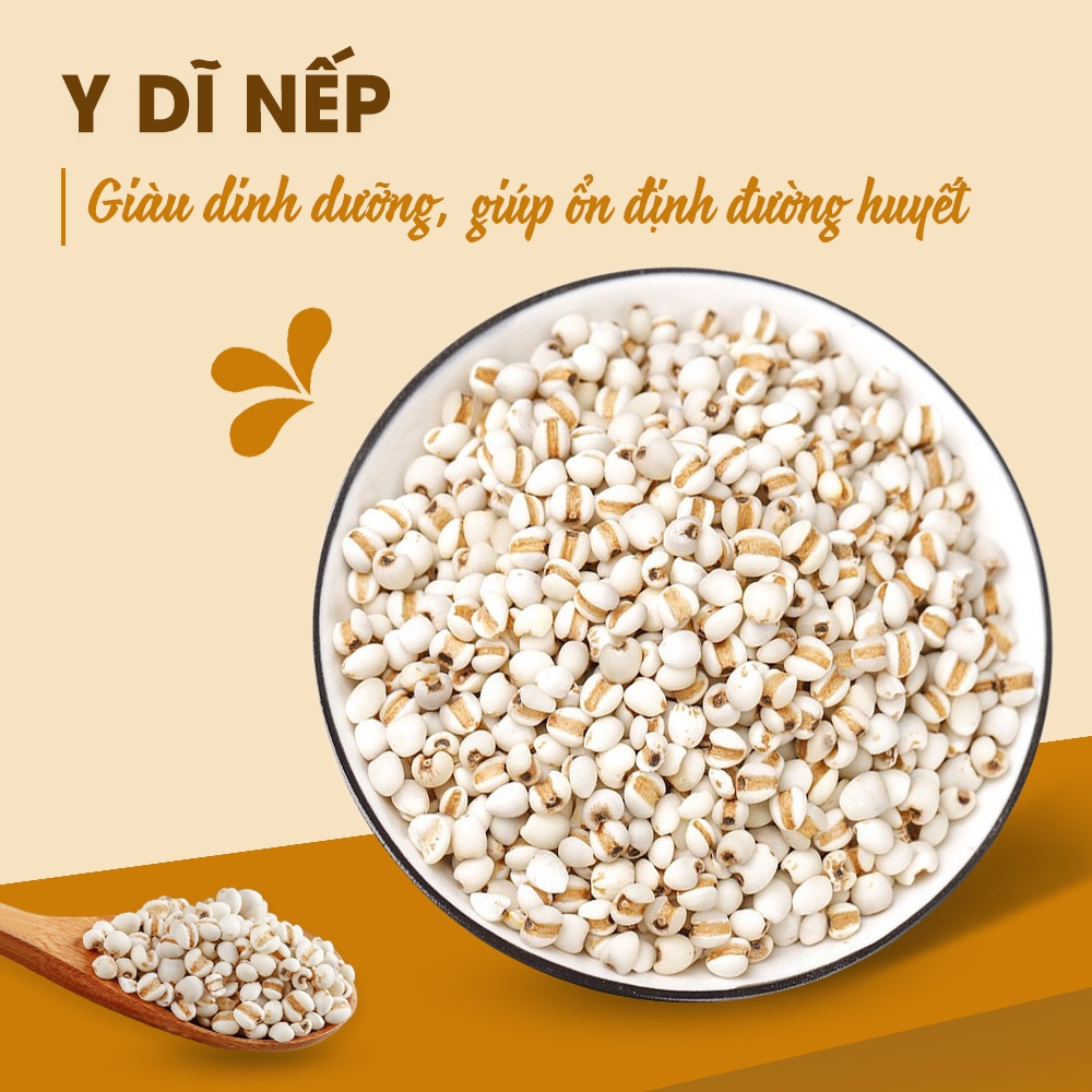 Hạt Ý Dĩ Nếp Nghệ An 1kg ( Túi)