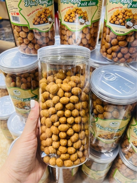 Đậu Phộng Cốt Dừa 500gr ( Hộp)