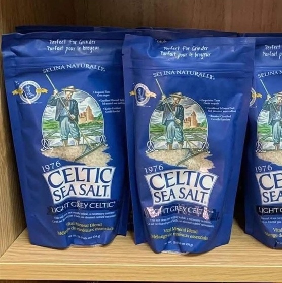 Muối hạt Celtic sea salt 227gr