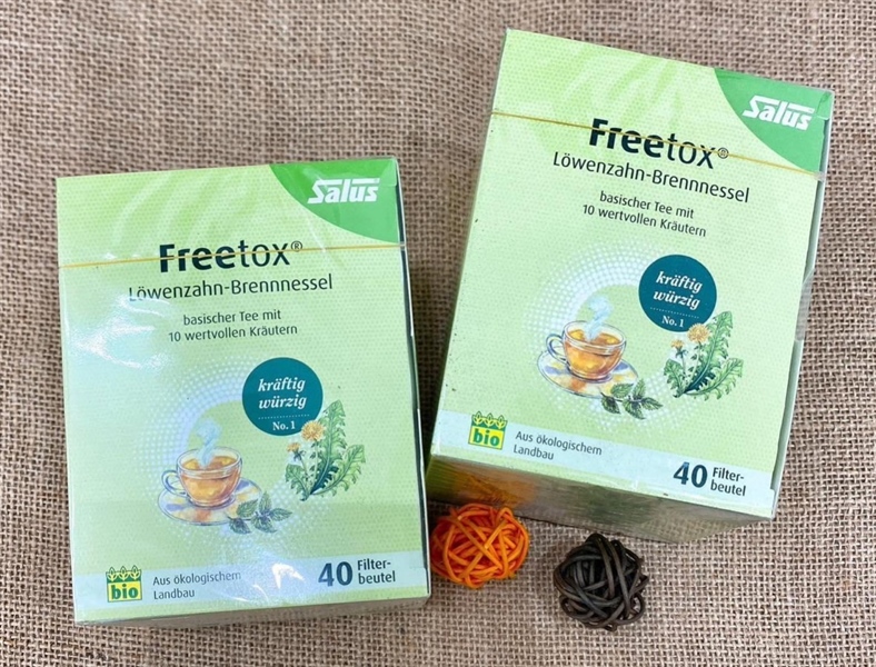 TRÀ THẢO MỘC HỮU CƠ FREETOX SALUS GIÚP THANH LỌC CƠ THỂ & THẢI ĐỘC RUỘT GAN 72gr