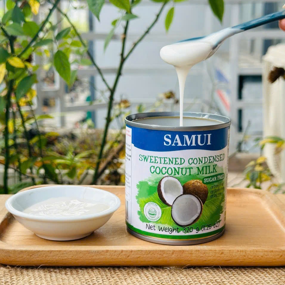 Sữa Đặc Thuần chay không đường SAMUI 320gr