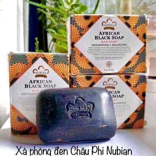 Xà phòng đen Châu Phi Nubian