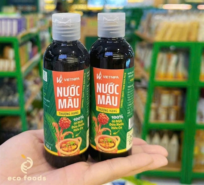 Nước màu từ mật dừa nước hữu cơ 356gr