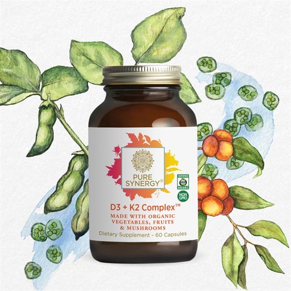 Vitamin D3 K2 Pure Synergy Hộp 60v