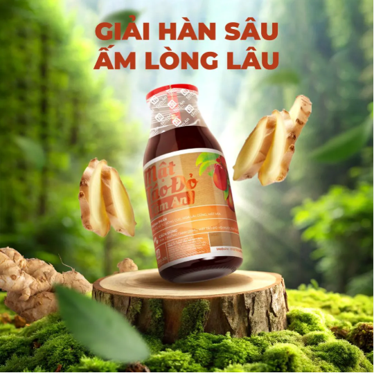 Mật Táo Đỏ Gừng Tâm An 250ml ( Lọ )
