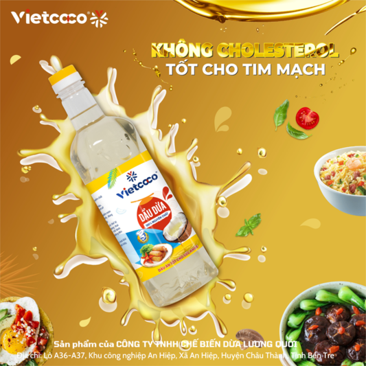 DẦU ĂN DẦU DỪA 1 LÍT