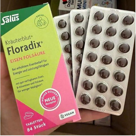 Sắt Viên Hữu Cơ Salus 84 viên
