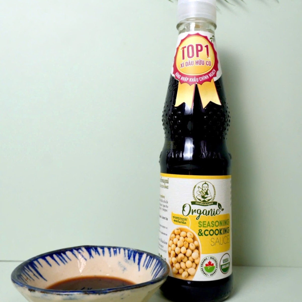 Nước Tương xì dầu đậu nành hữu cơ Thái Lan 300ml