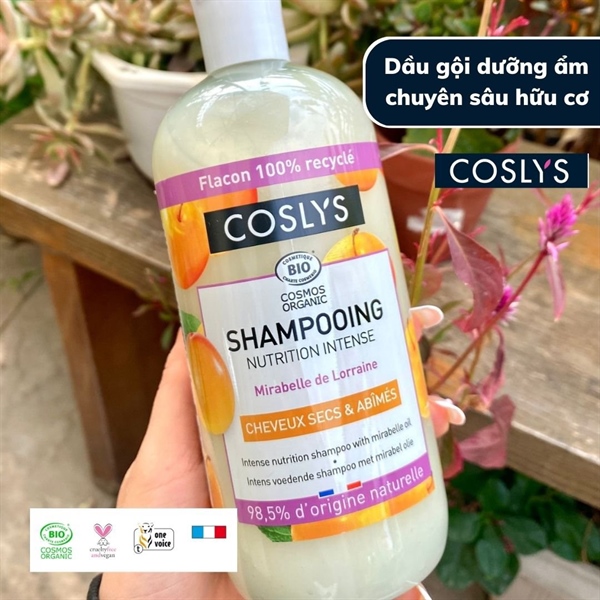 DẦU GỘI DƯỠNG ẨM CHUYÊN SÂU HỮU CƠ COSLYS 500ml ( Chai)