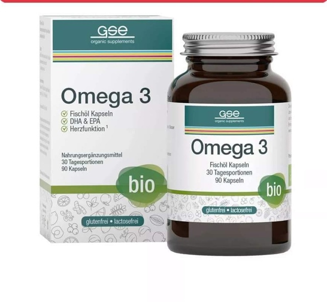 Omega 3 Gse từ Cá Hồi 90v