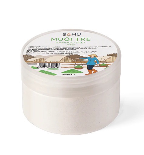 Muối tre SAHU 300gr ( Hộp)