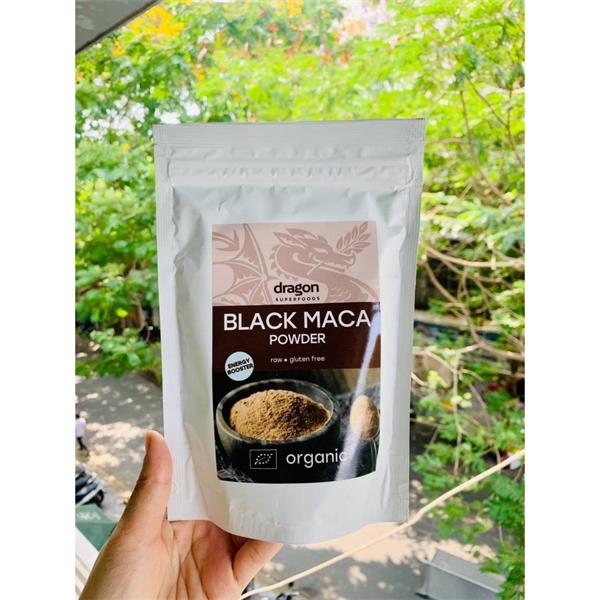 Bột Nhân Sâm Maca đen Peru Hữu cơ Dargon SF 100gr