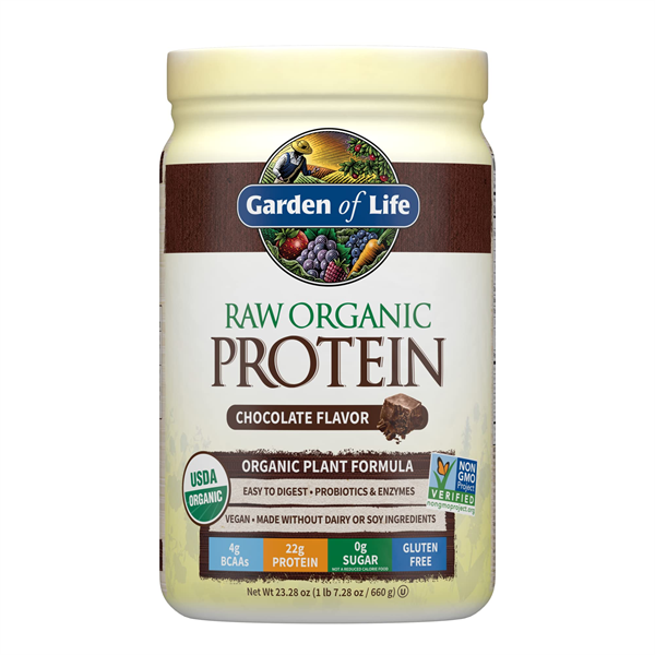 Protein Raw Garden of life vị Socola 660gr