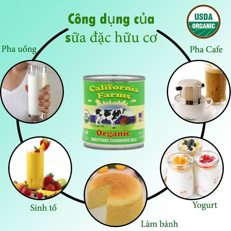 Sữa Đặc hữu cơ Bò 397gr ( Hộp)