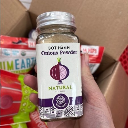 Bột HÀNH hữu cơ VINASAMEX (50g)