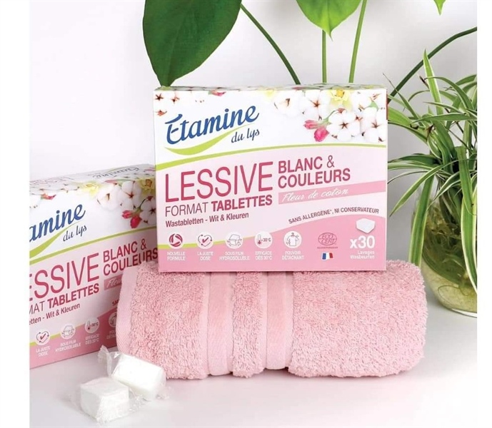 Viên giặt quần áo Etamine (30v)