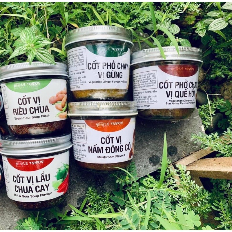 Cốt Phở chay vị Riêu chua 270gr