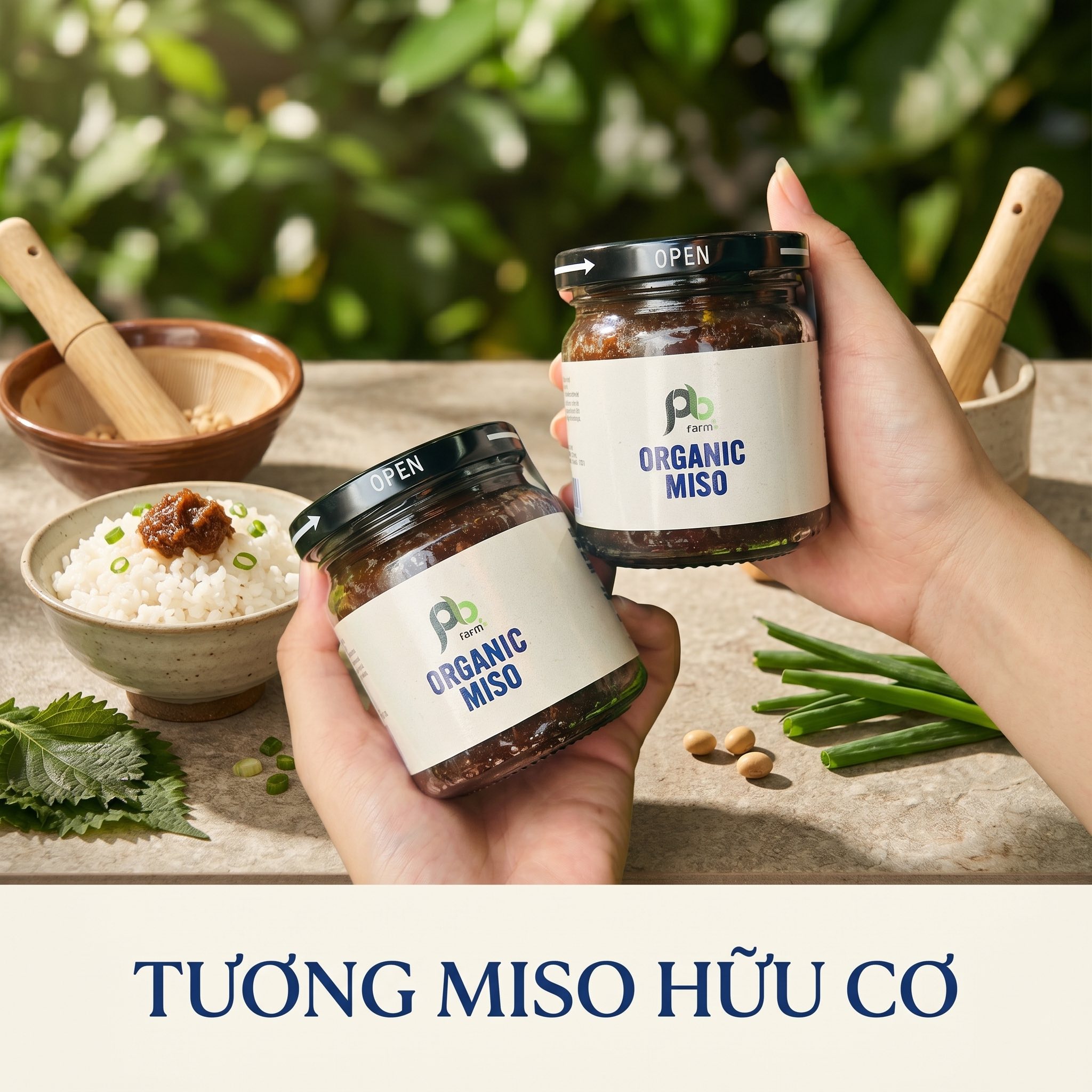 Tương Miso hữu cơ PBFaram 200r