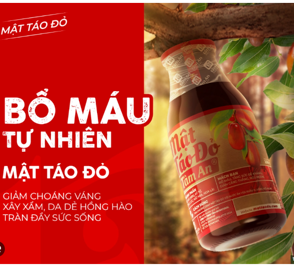 Mật Táo Đỏ Tâm An 250ml
