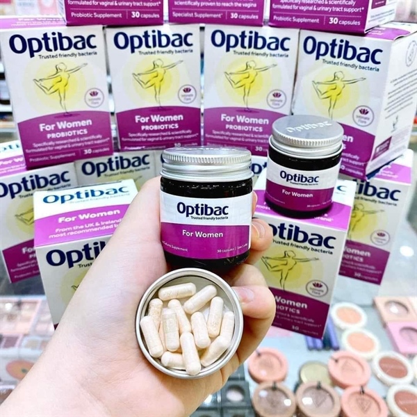 Men vi sinh Optibac tím 30 viên ( Hộp )