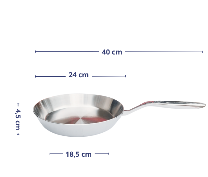 Chảo Kaiyo size 24cm nông lòng