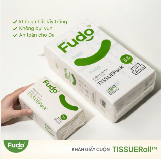 KHĂN GIẤY TRE FUDO RÚT
