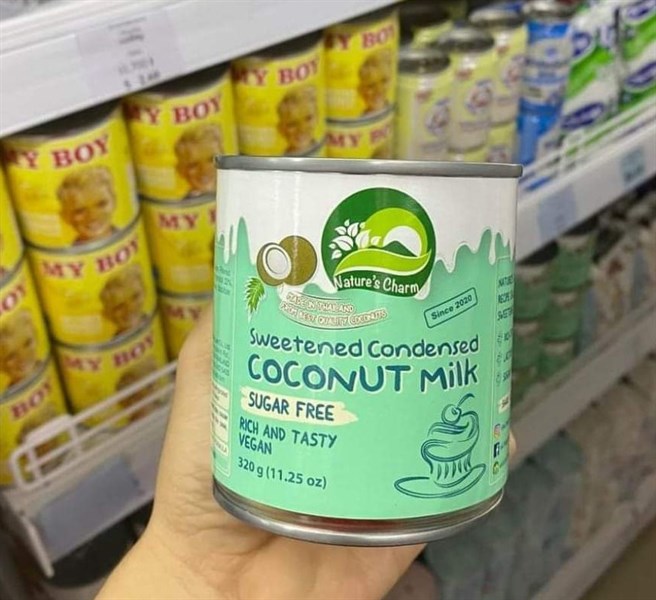 SỮA ĐẶC VEGAN - HƯƠNG DỪA ( KHÔNG ĐƯỜNG)