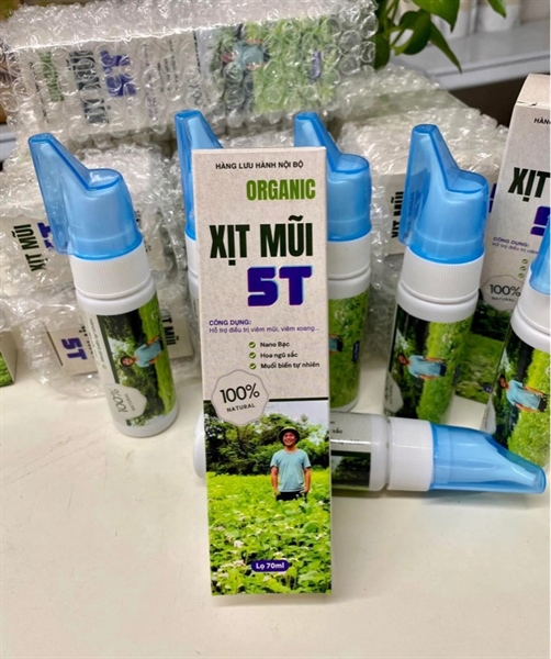 Keo Bạc Xịt Mũi 5T ( 70ml )