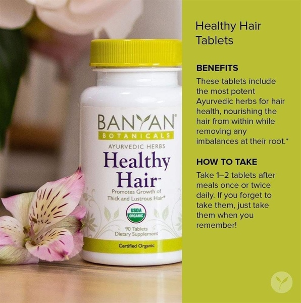 Viên uống mọc tóc hữu cơ Banyan ( Heathy Hair )