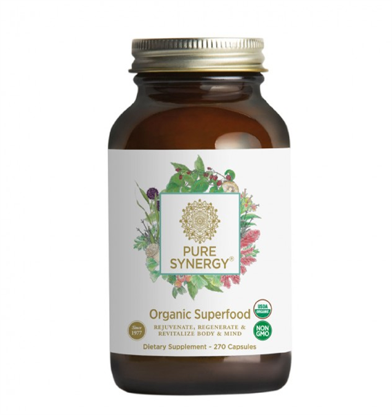 SuperFood Organic Pure Synergy hộp 270v (Lọ)
