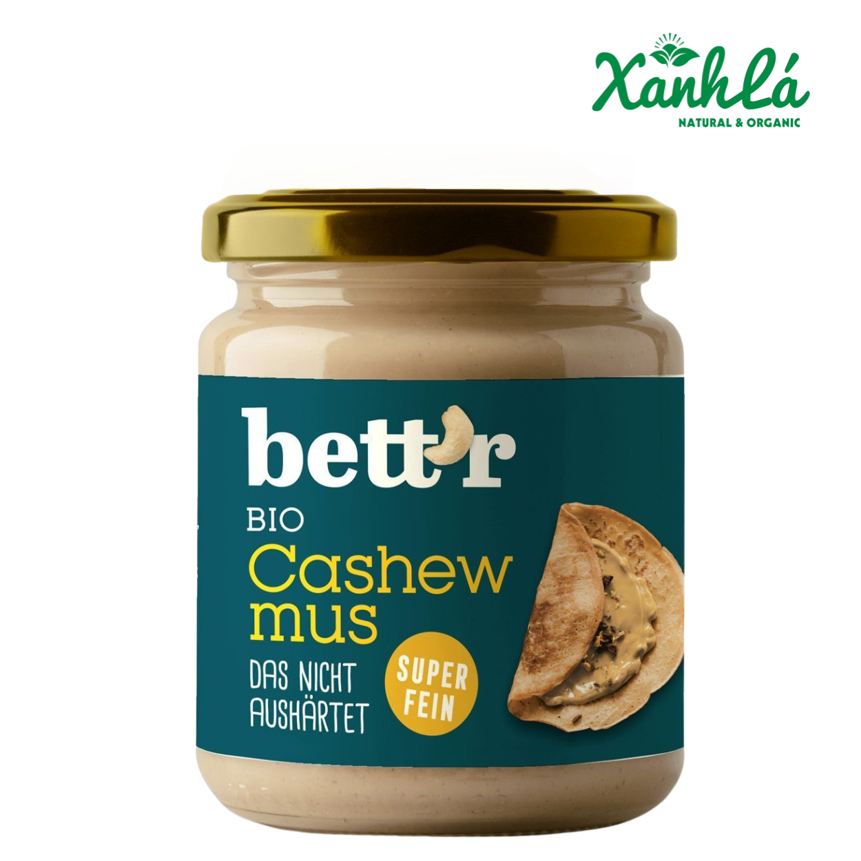 Bơ hạt điều hữu cơ Bett"r 250gr