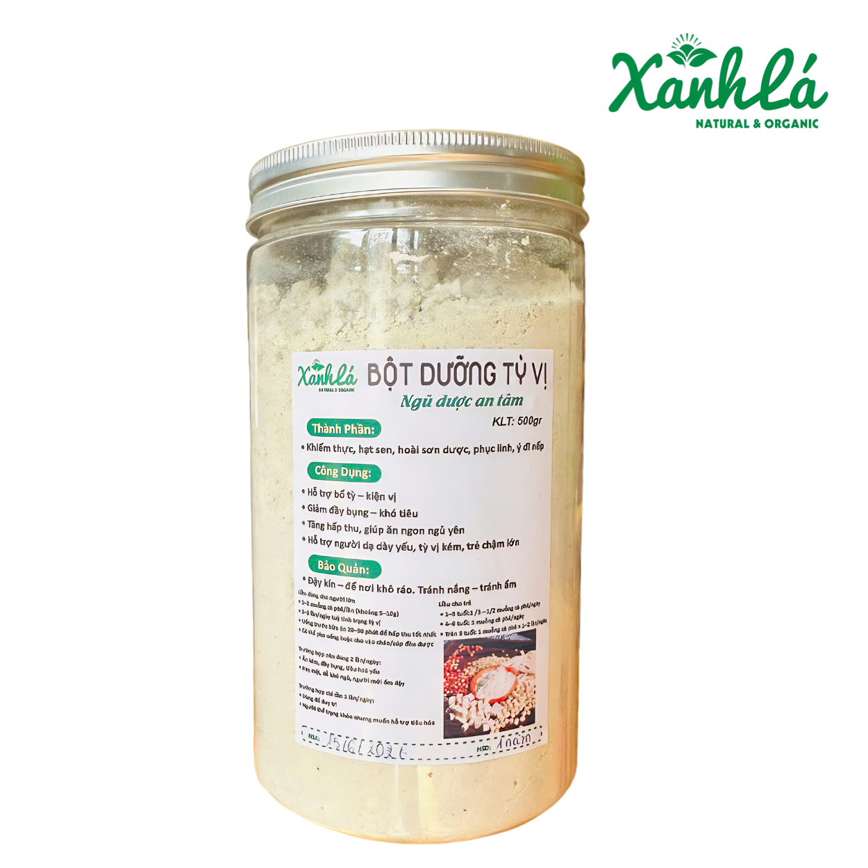 Bột Bổ Tỳ Vị Cho Người Lớn 500gr ( Hộp)