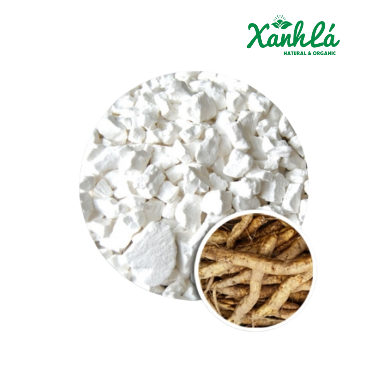 Bột Sắn Dây Ta Quê 20 Nước 1kg ( Túi)