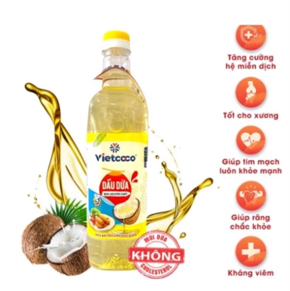 DẦU ĂN DẦU DỪA 1 LÍT