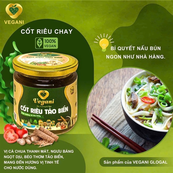 Cốt Riêu Tảo Biển 250gr VEGANI
