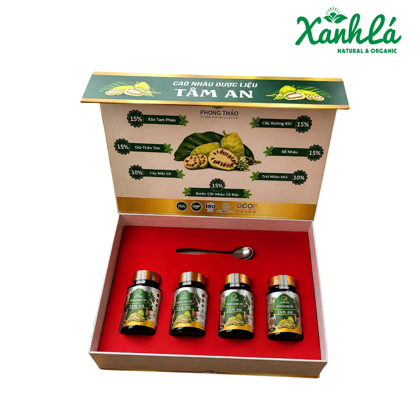 Cao Nhàu Tâm An Hộp 4 Lọ