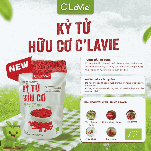 Kỉ Tử Hữu Cơ 170gr