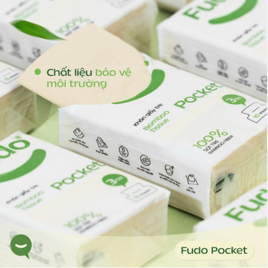 KHĂN GIẤY TRE FUDO RÚT