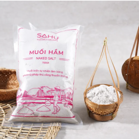 Muối hầm 750gr SAHU ( Gói)